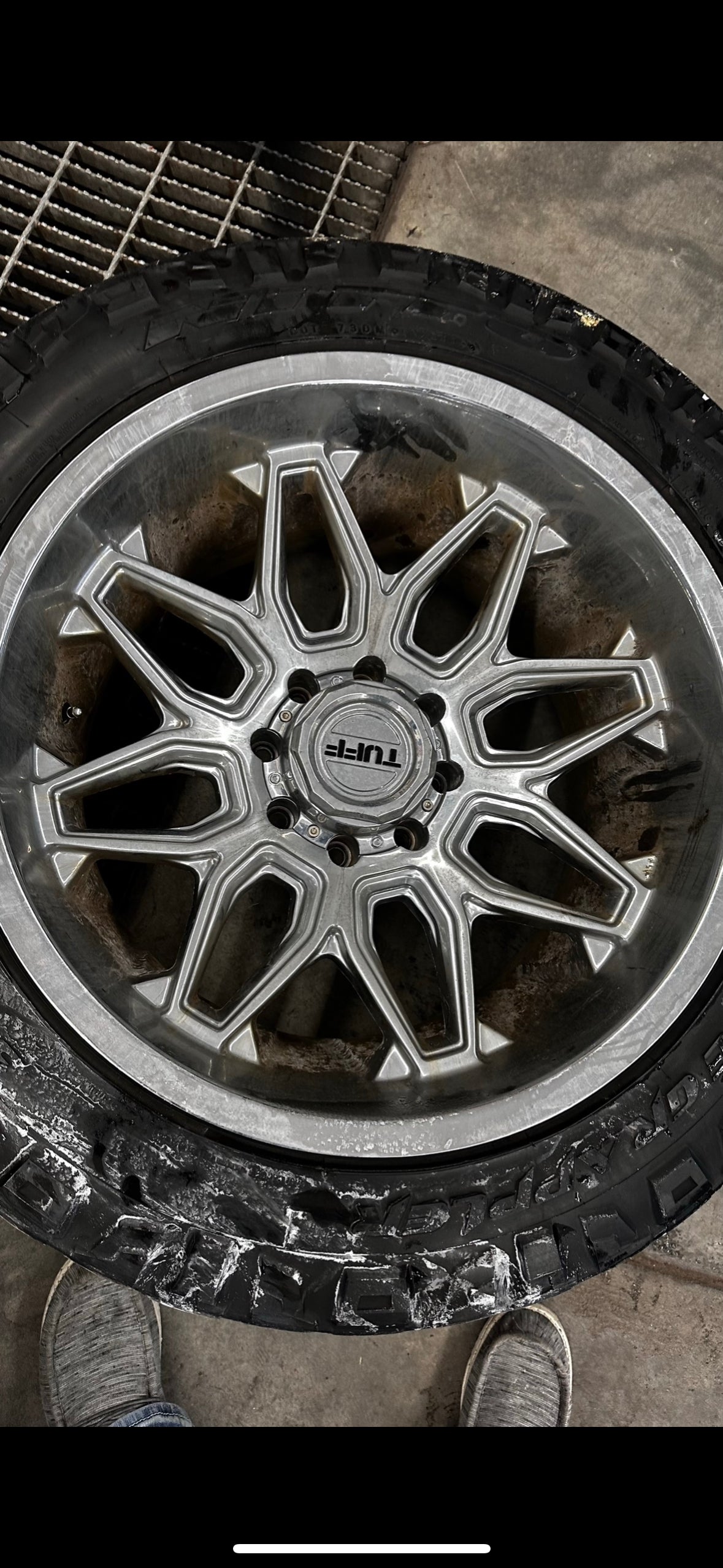 Exterior deep wheel cleaning 