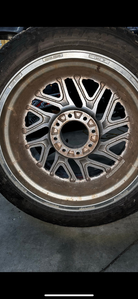 Exterior deep wheel cleaning ￼